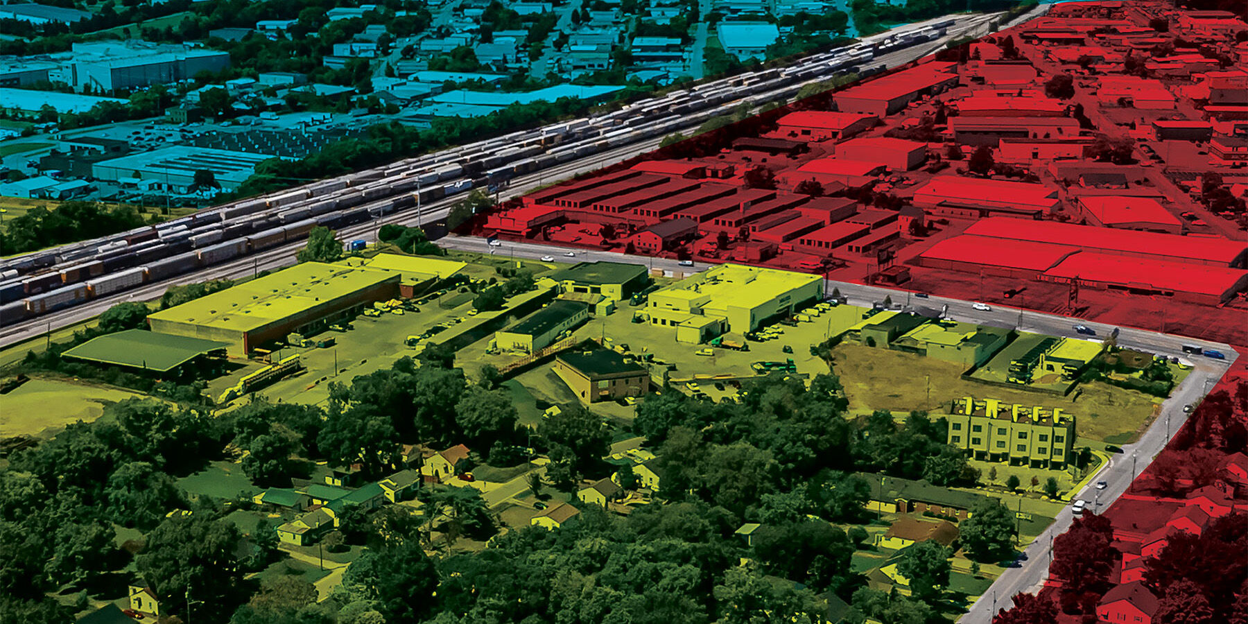Cover of the Sept. 11, 2025 Nashville Scene showing Districts 5, 6 and 7 as gerrymandered